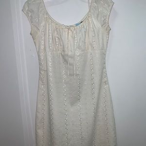 Cream/ off white babydoll dress